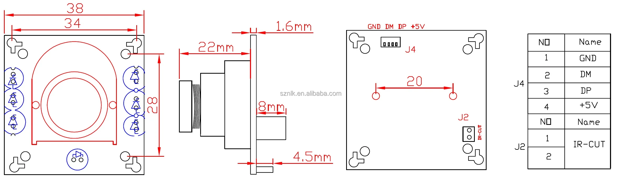 drawing for 2MP08S