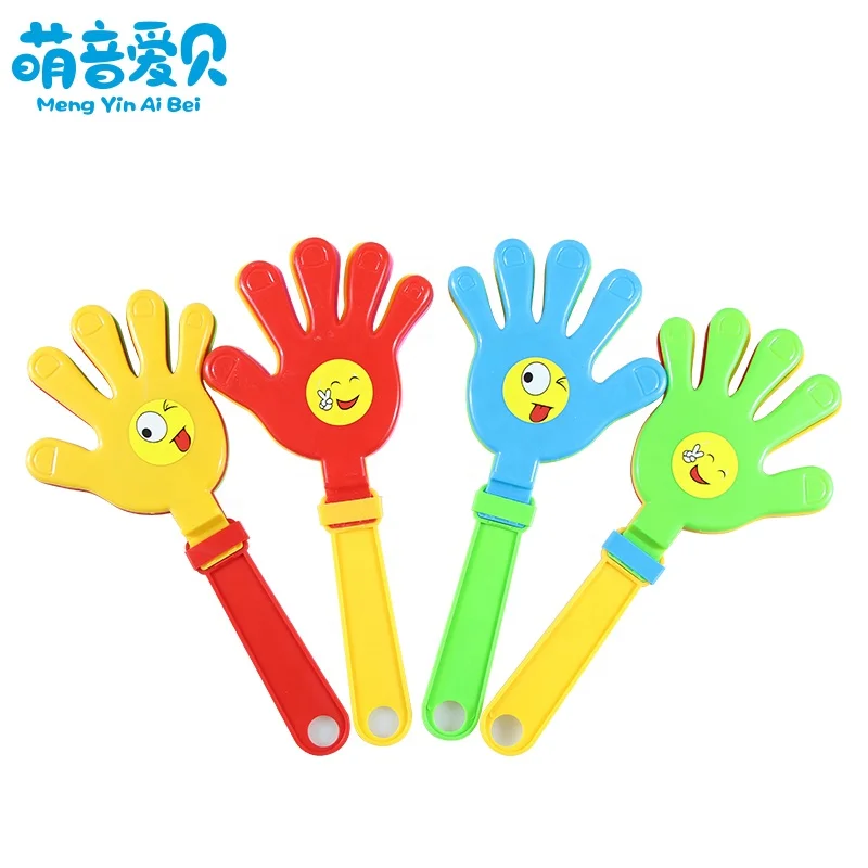 
Promotional Cheap Price Kids Toy Noisemaker Plastic Hand Clapper 