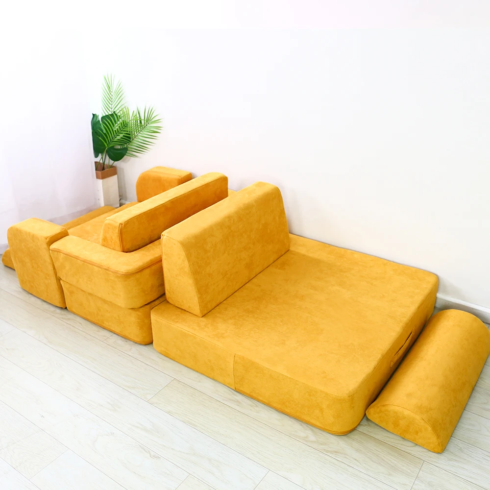 customized sectional couch couch sectional Sofa kids sofa design modular compressed sofa kid play couch