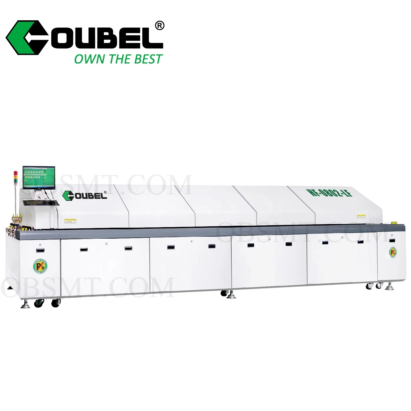 High Temperature PCB Welding Machine SMD Reflow Oven For SMT Line