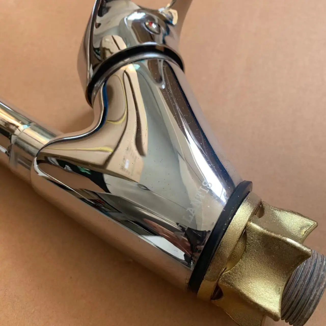 ATLANTIS Sanitary ware taps chrome finished deck mount single handle kitchen tap and mixer