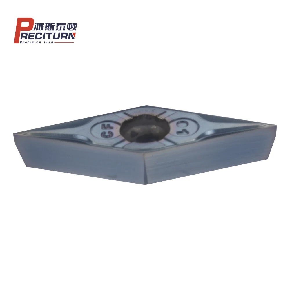 VBGT110302 fine turning outer circle carbide inserts continuous cutting cnc general turning insert for External Turning