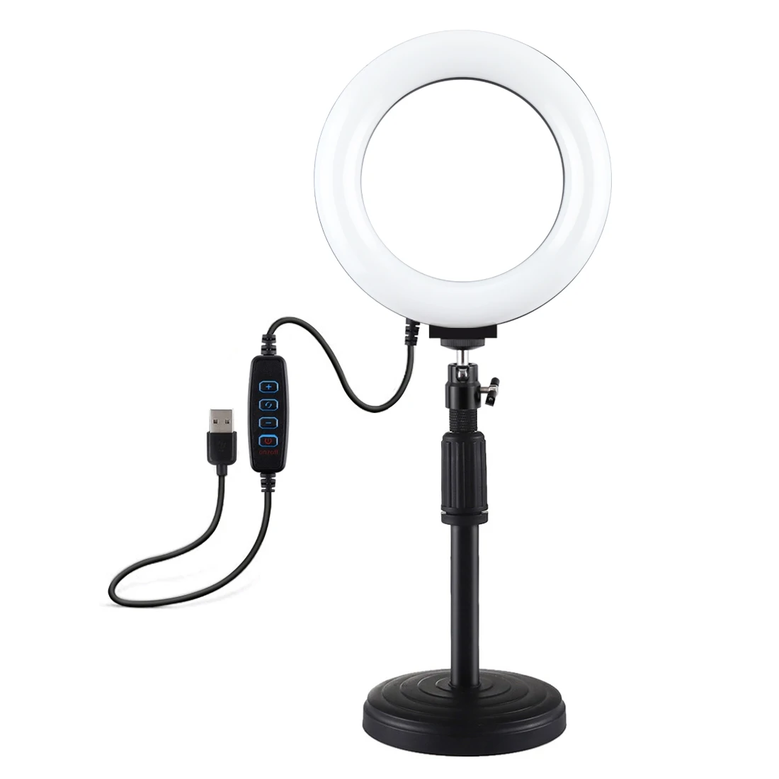 
factory wholesale Selfie Ring Light With Tripod Stand Photographic Lighting Led Circle Fill 26Cm Ring Light With Phone Holder 