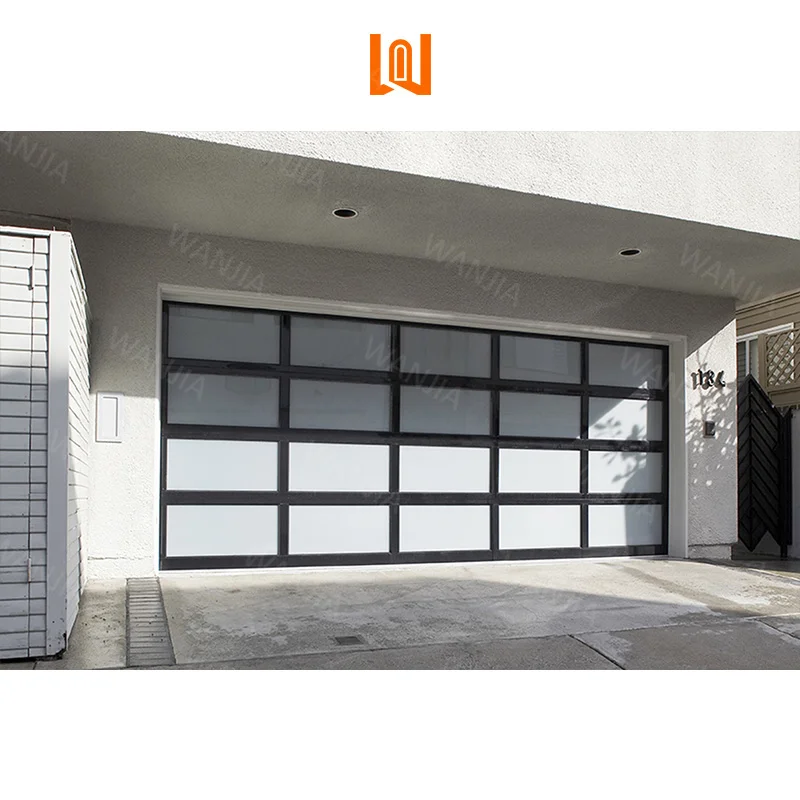 Fast Shipping Rolling Modern Garage Doors Aluminum Garage Doors Residential House Custom Exterior Electric Garage Doors