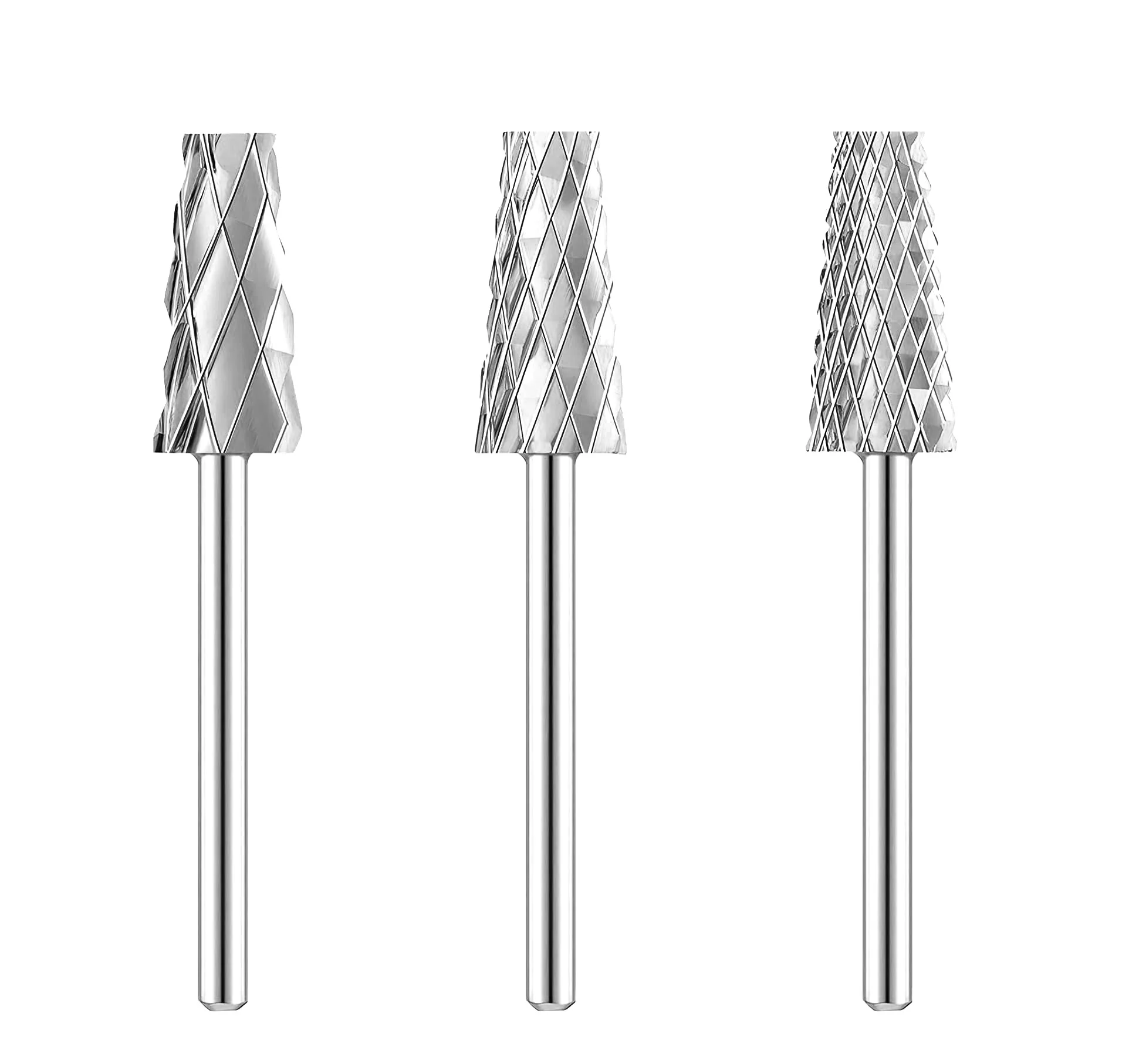 Hot selling gold nail dril bit Tungsten Carbide Nail File Drill Silver Manicure Bits