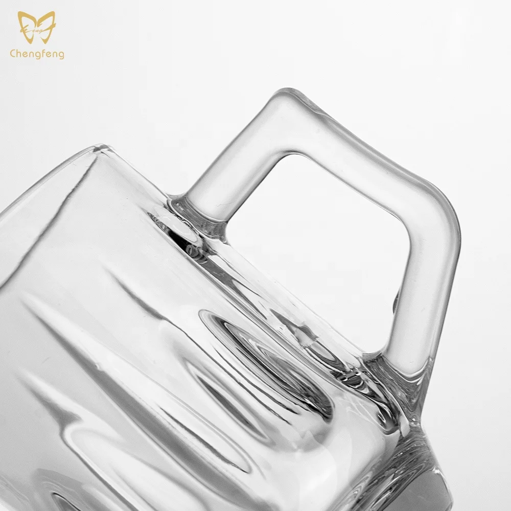 lead free glass mug for coffee tea coffee glass mug