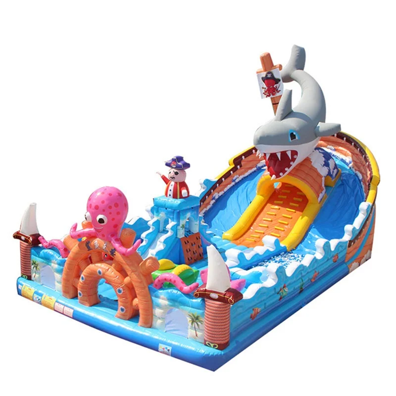 Commercial China factory price inflatable bouncer house amusement park bouncy castle