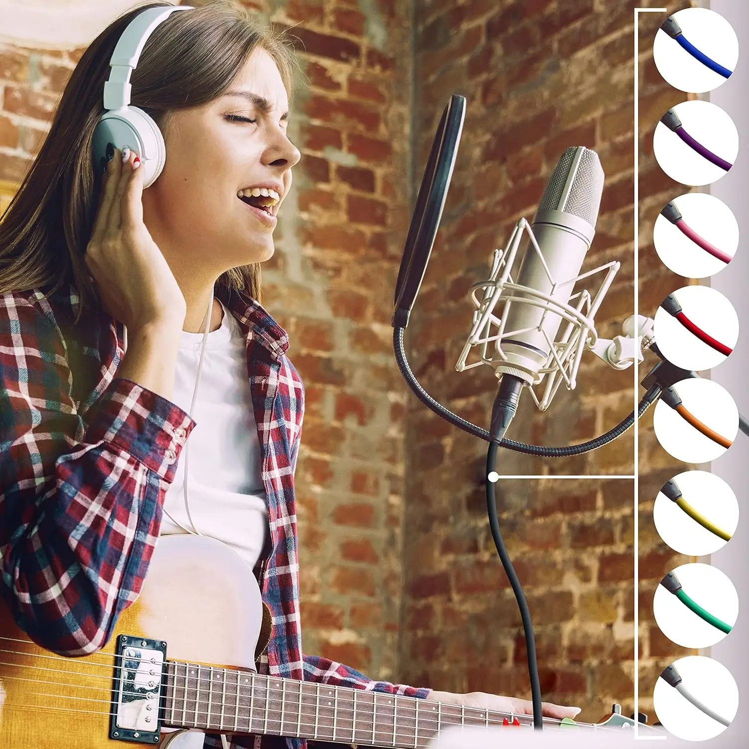 5M 3Pin Mini XLR Female To XLR Male Microphone Cable