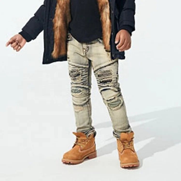 Boys clothing store baby denim jeans boys 1-14 years old kids clothes denim vendor trouser jeans for boys