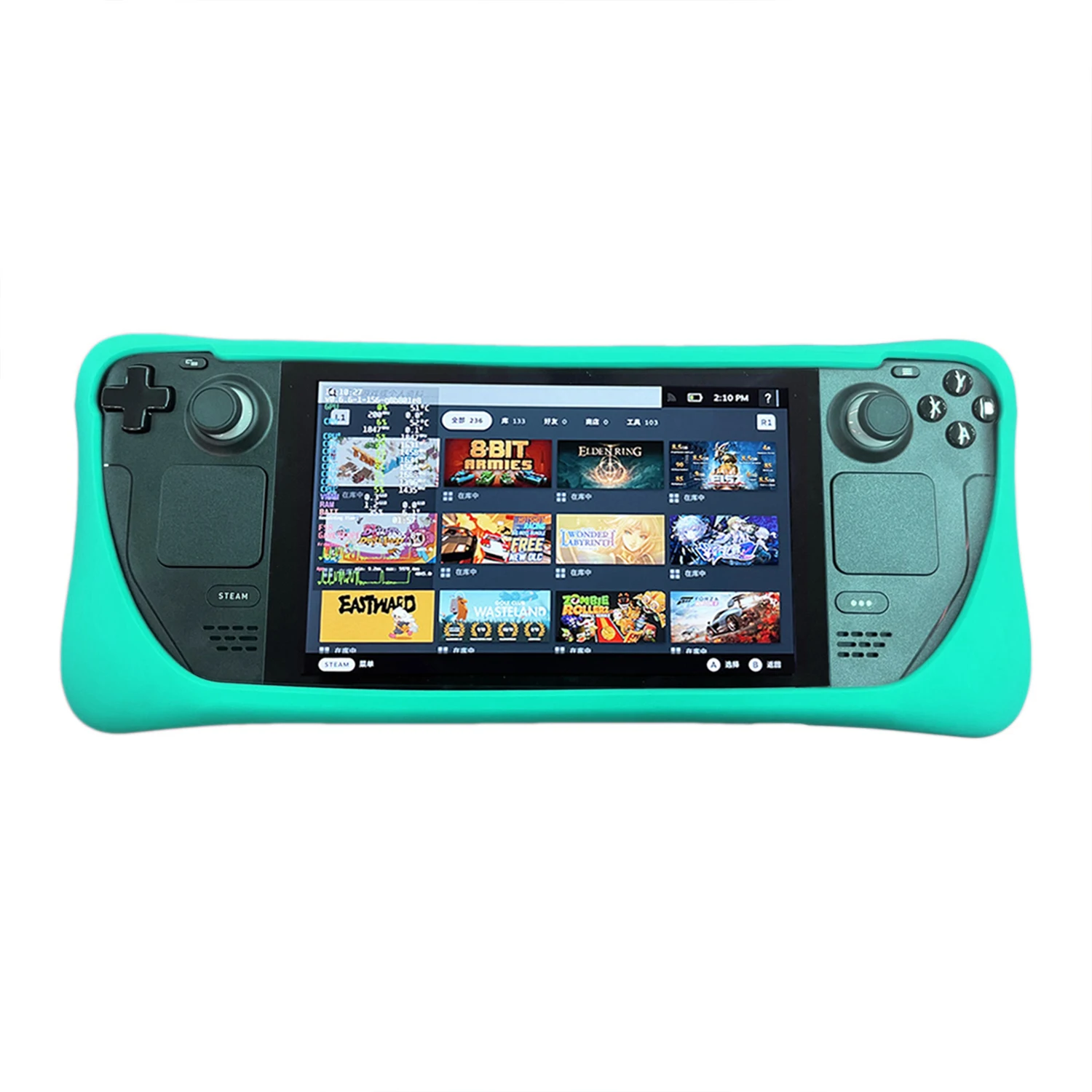 Protective Case with Stand for Steam Deck Protective Cover Accessories  Full Protection Non-Slip Anti-Collision for Steam Deck