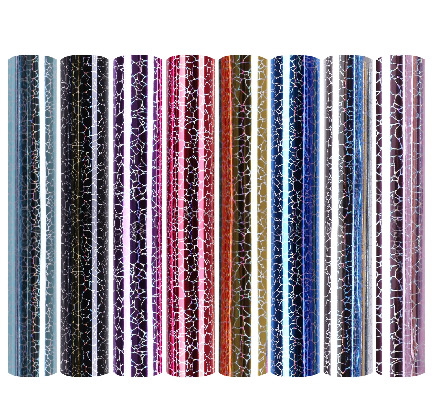 Lya  best quality Best Self-Adhesive Holographic stone Vinyl Rolls  cutting vinyl for Indoor and Outdoor regular color vinyl