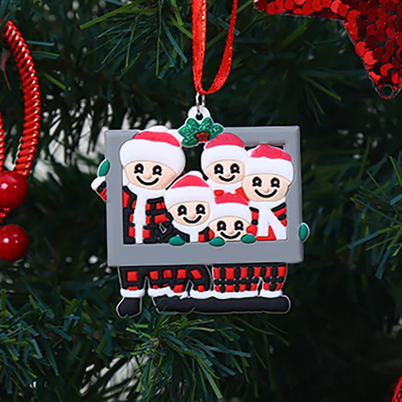 2021 Personalized Family Christmas Ornament Home Decor Supplies Hanging Pendant Christmas Tree Ornament