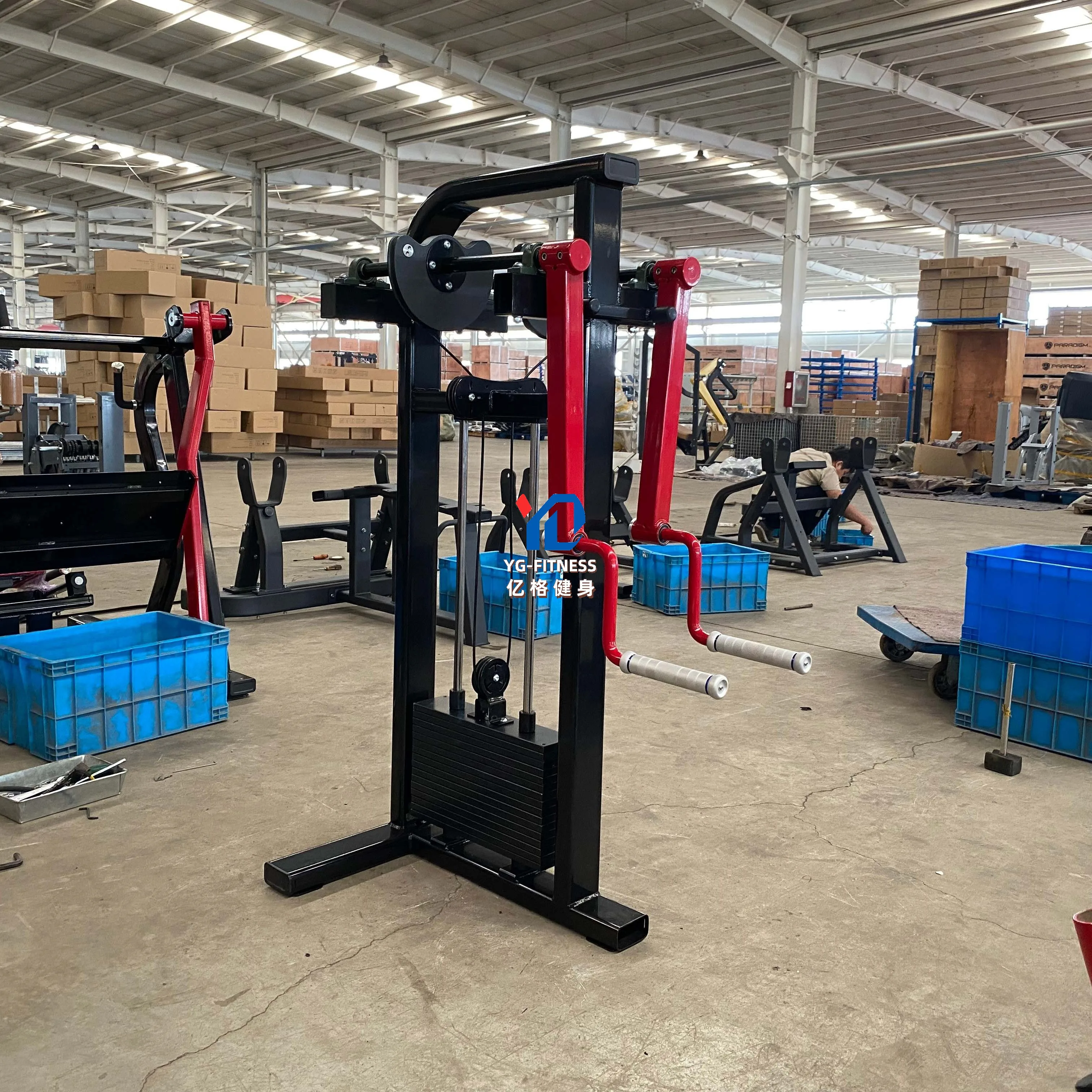 YG FITNESS YG-8028 factory price shoulder press Shoulder Trainer Press Shoulder Exercise Equipment for gym