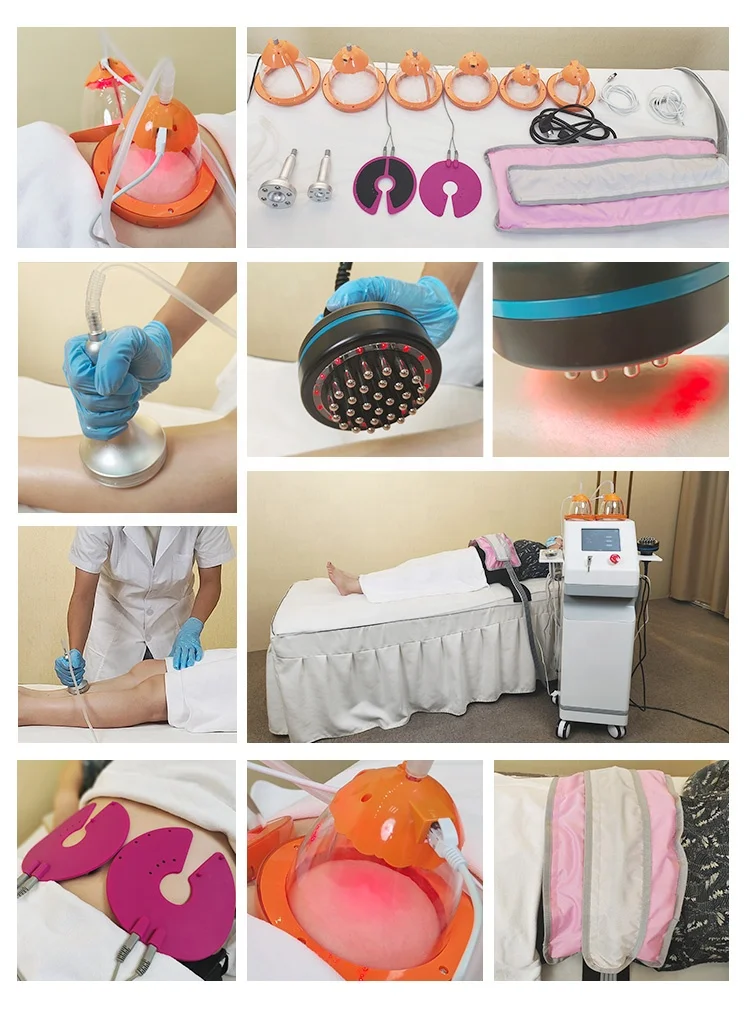 Infrared Meridian Brush Pressotherapy Therapy Big Nipple Suction Buttocks Breast Enhancement Machine