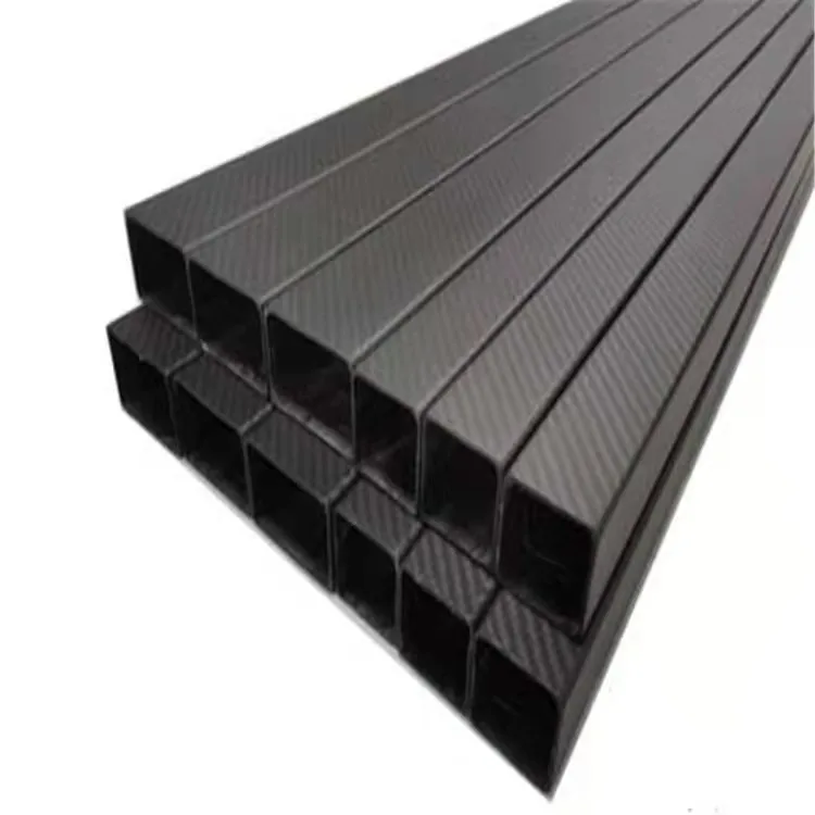 High quality 3k twill weave square octagonal hexagonal oval round carbon fiber tube