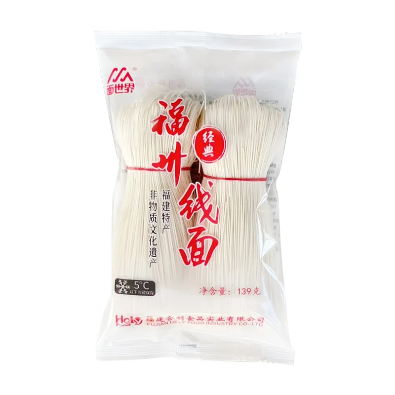 Factory wholesale xianmian  fujian nooodles semi-dry handmade thread noodles 139g birthday noodles longxu noodles