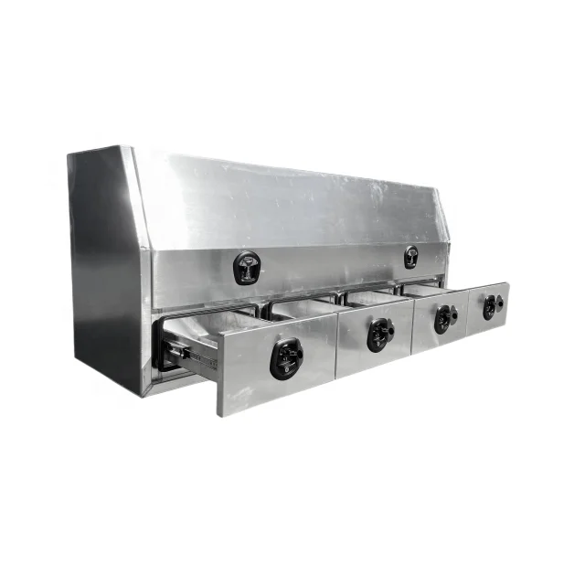 Pickup Ute Tray Truck Tool Box Aluminium Storage Toolbox With Drawers