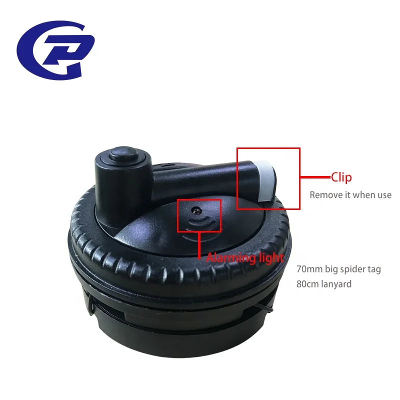 RUNGUARD EAS Anti Theft Spider Wrap Self Alarm Tag For Metal Box