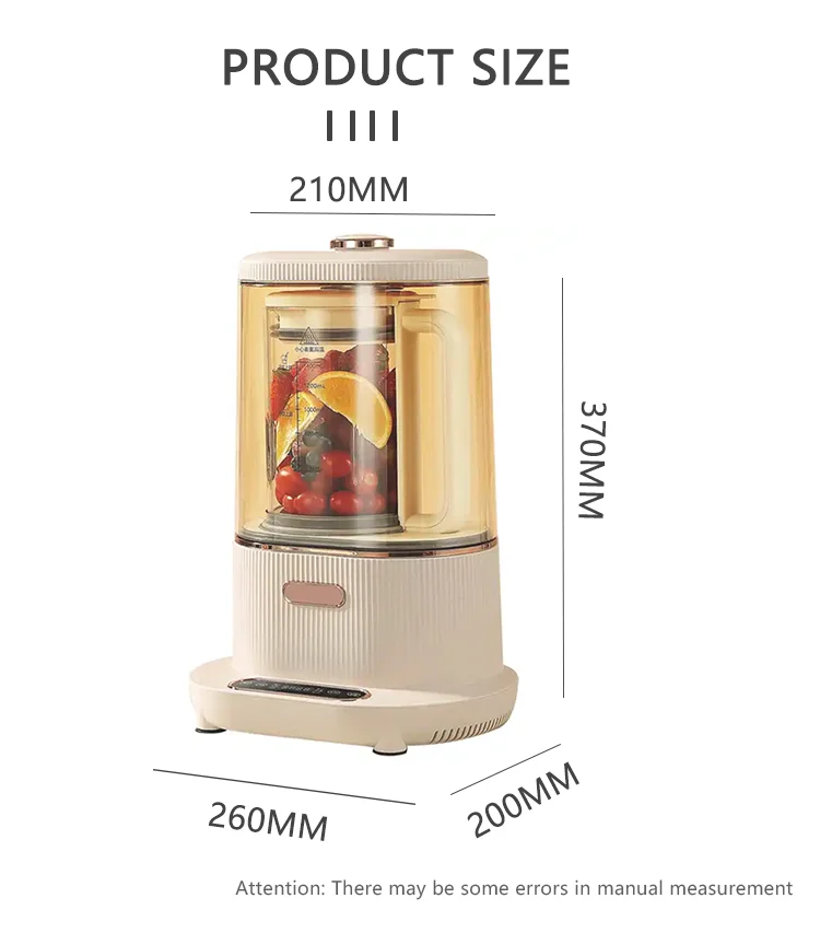 600w Smart Pot Small Boiling Teapot Baby Food Supplement Soy Milk Processor Food Mixer Machine For Commercial Juicer Blender
