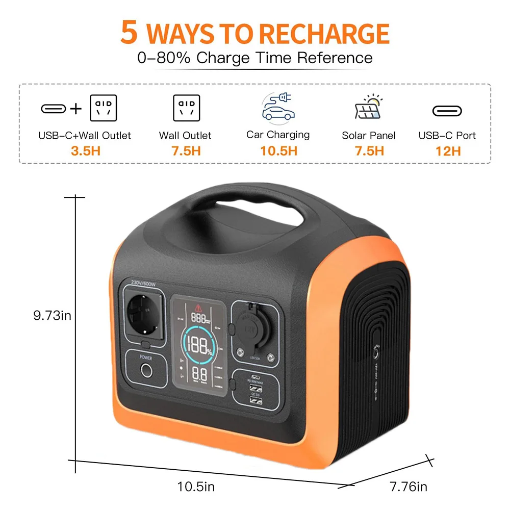 Noodstroom Accu 230V Portable Power Station DC 12v Lifepo4 Battery Mini backup Power Supply For CPAP Backup Camping Emergency