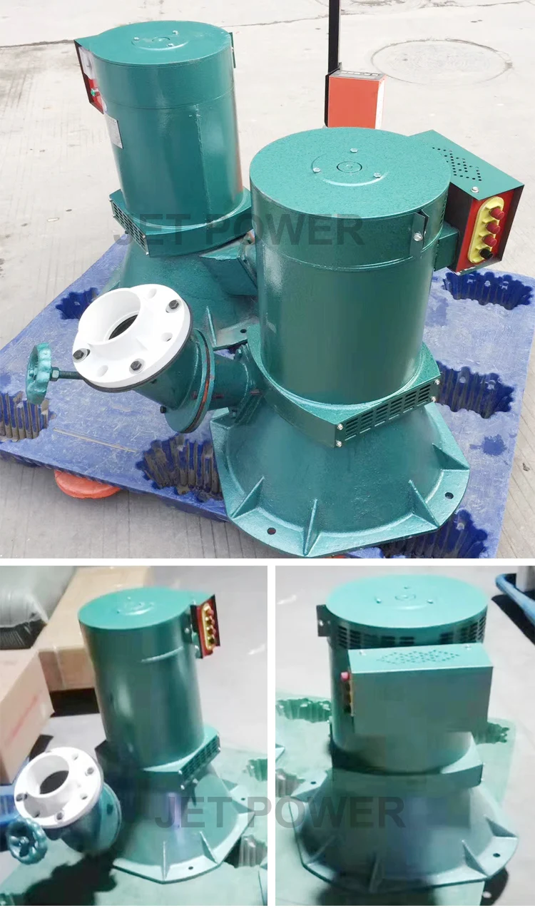 Household Single/Three Phase 10KW 20KW 30KW 50KW Portable Hydro Power Water Generator Set For Agriculture Using