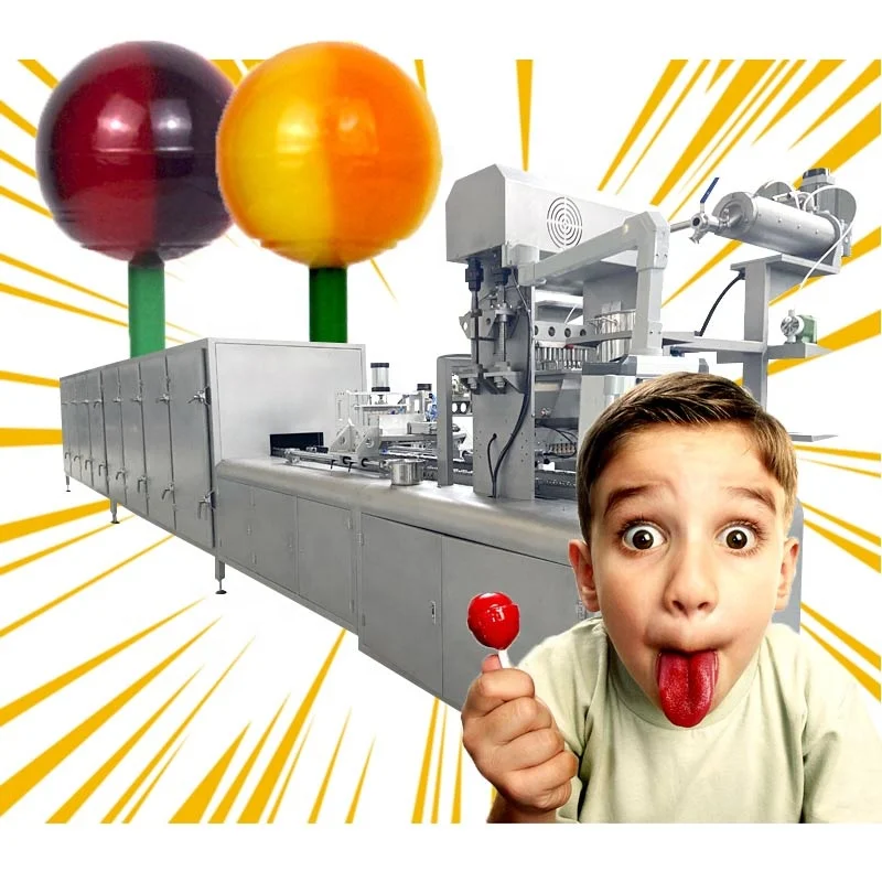 production machine lollipop Hard Lollypop Candy Making Machine machine lolly candy