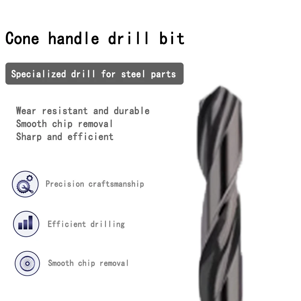 HOANYORE Blade diameter 30mm-99mm Taper shank Fried Dough Twists drill lathe