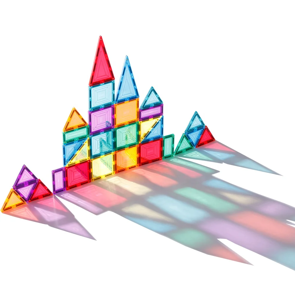 Kid Smart Teenagers Teaching Aids Educational Special Education Toys Block Set ABS Plastic and Strong Magnets Accep Unisex 120