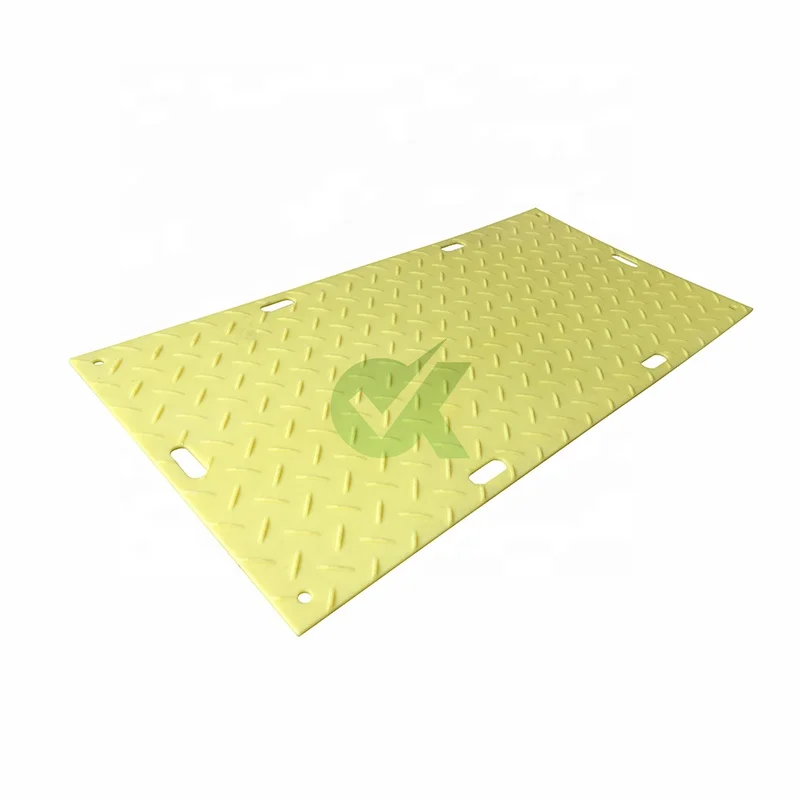 Durable Grass Lawn Ground Protection Mat 4x8 Lightweight and strong HDPE Ground Mat