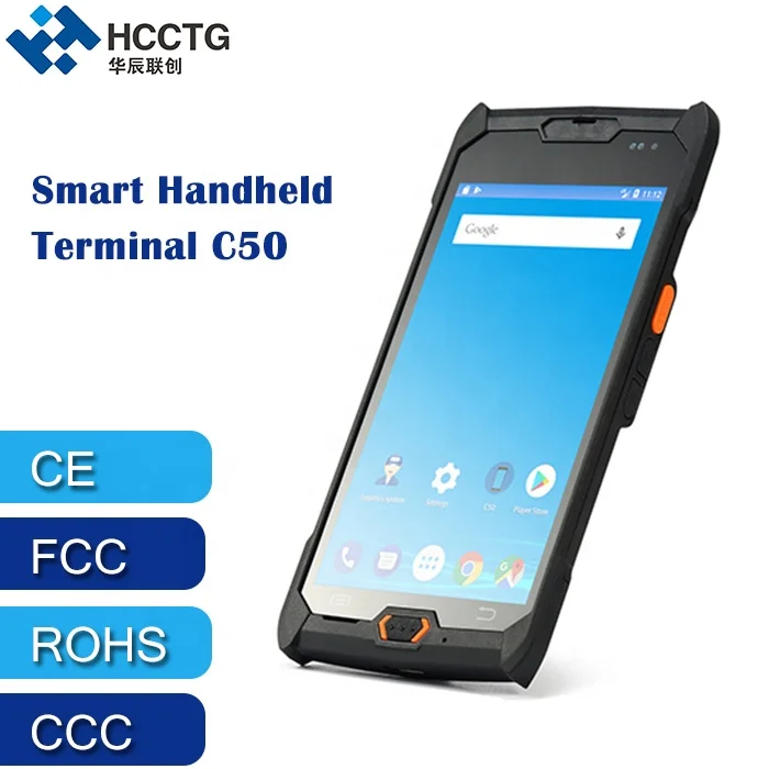 Портативный сканер штрих-кодов C50 поддержка 4G/Wi-Fi/ BT 4 0