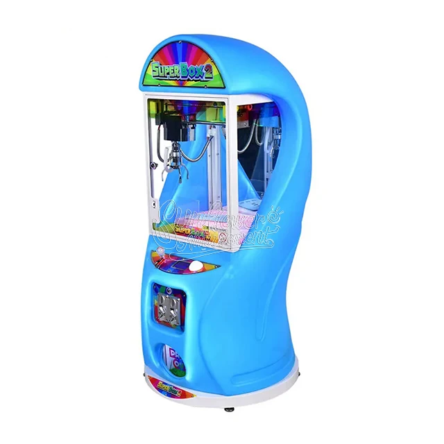 Colorful Gorgeous Arcade Prize Machine Claw Machine Plush Toys Super Box Vending Indoor Mini Crane Claw Game Machine