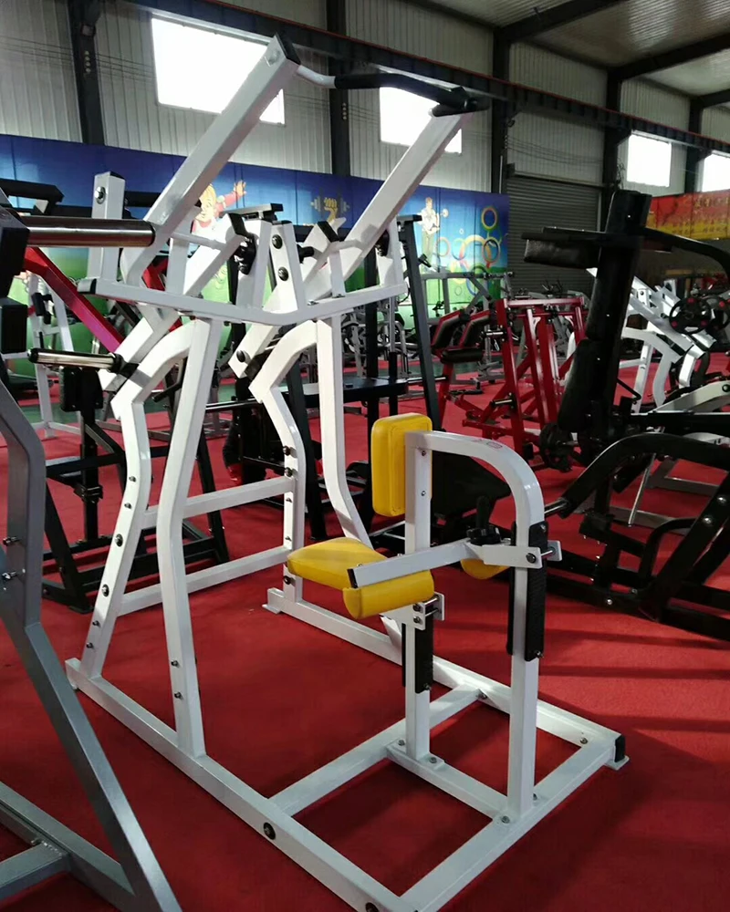 Shandong Lanbo rectangular steel weight stack rectangular plate-loaded for strength equipment use Lateral incline press machine
