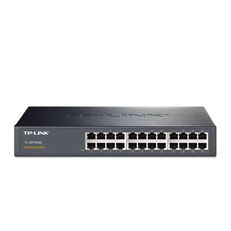 TP-LINK 24-портовый 100 м переключатель стальной корпус сеть мониторинга компонентов параллельно TL-SF1024D