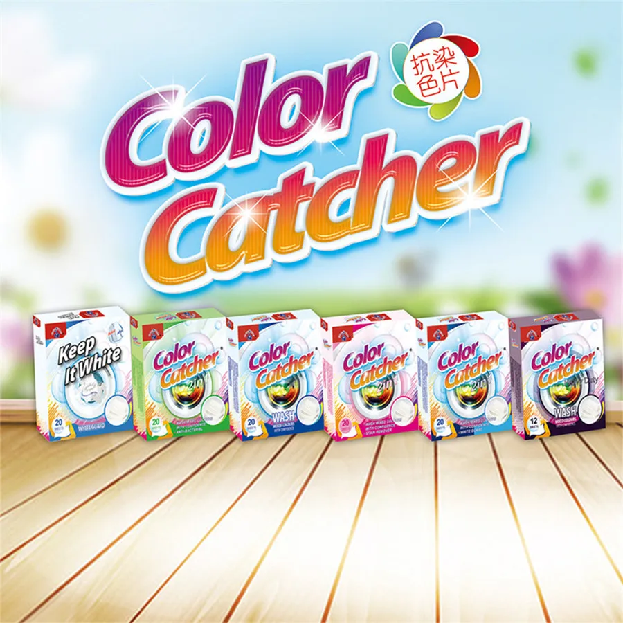 Цветной лист для стирки впитывающий цвет