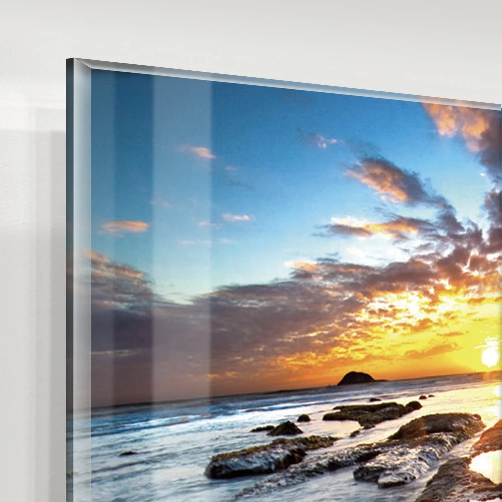 High Quality  Brightly Colored Cuadros Frameless Painting  Art Work Acrylic Wall Art For Sofa Background