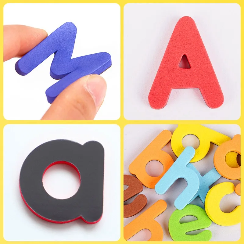 Hot 115 Magnetic Letters And Numbers For Toddlers Alphabet Magnets Number Magnet For Fridge Foam Letter Magnets Abc Toy For Kids