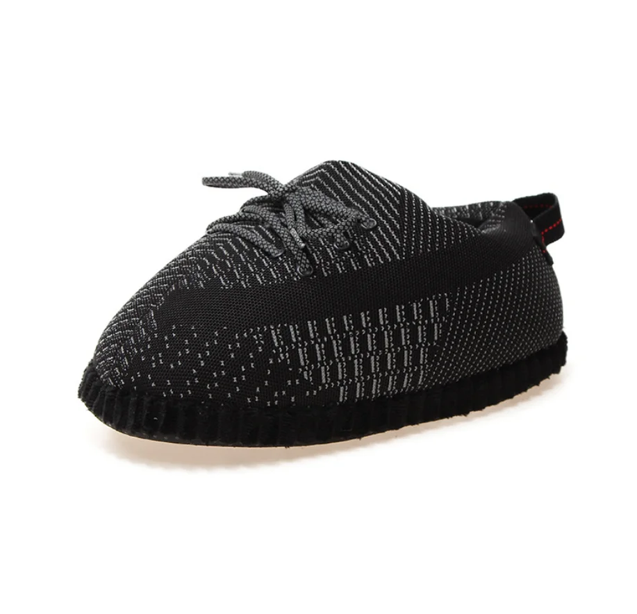 Новинка зимняя обувь yeezy с изображением хлеба полностью неба звезд светоотражающая для пар Подарочная плюшевые