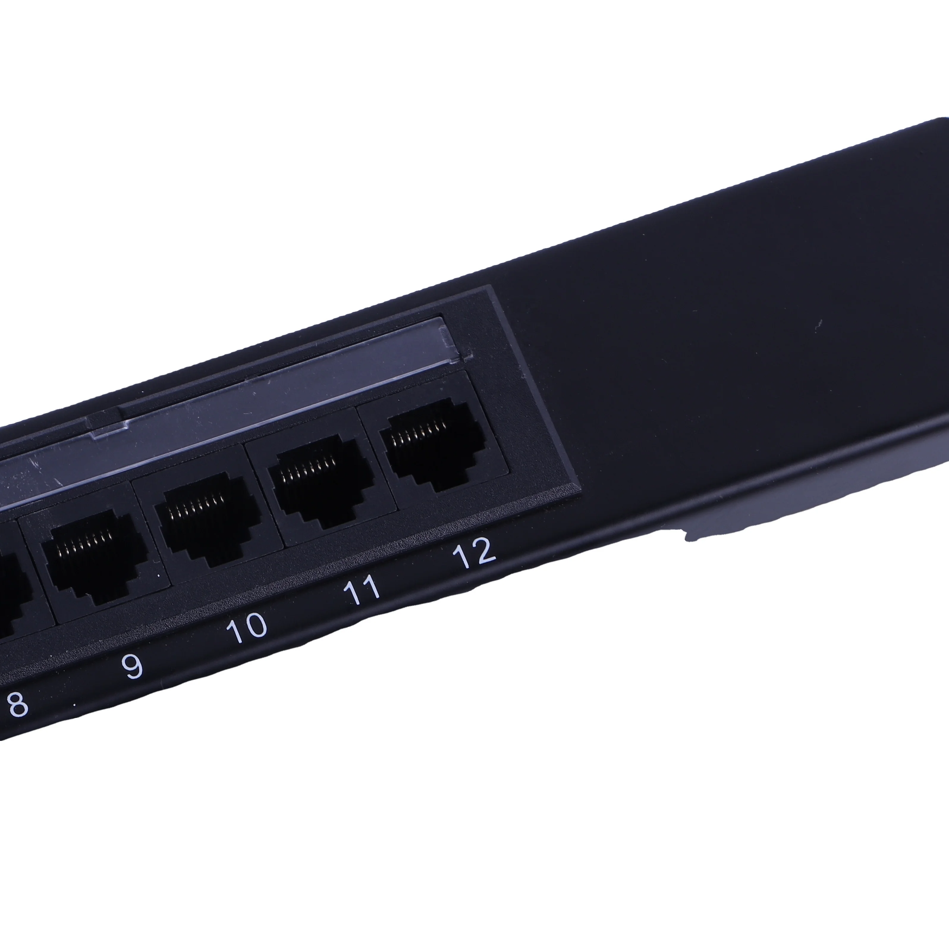 RJ45 FTP 24 Ports bnc Patch Panel cat6 with led keystone jack cat6 rj45 modular jack rj45 cat6 keystone jack telecom parts