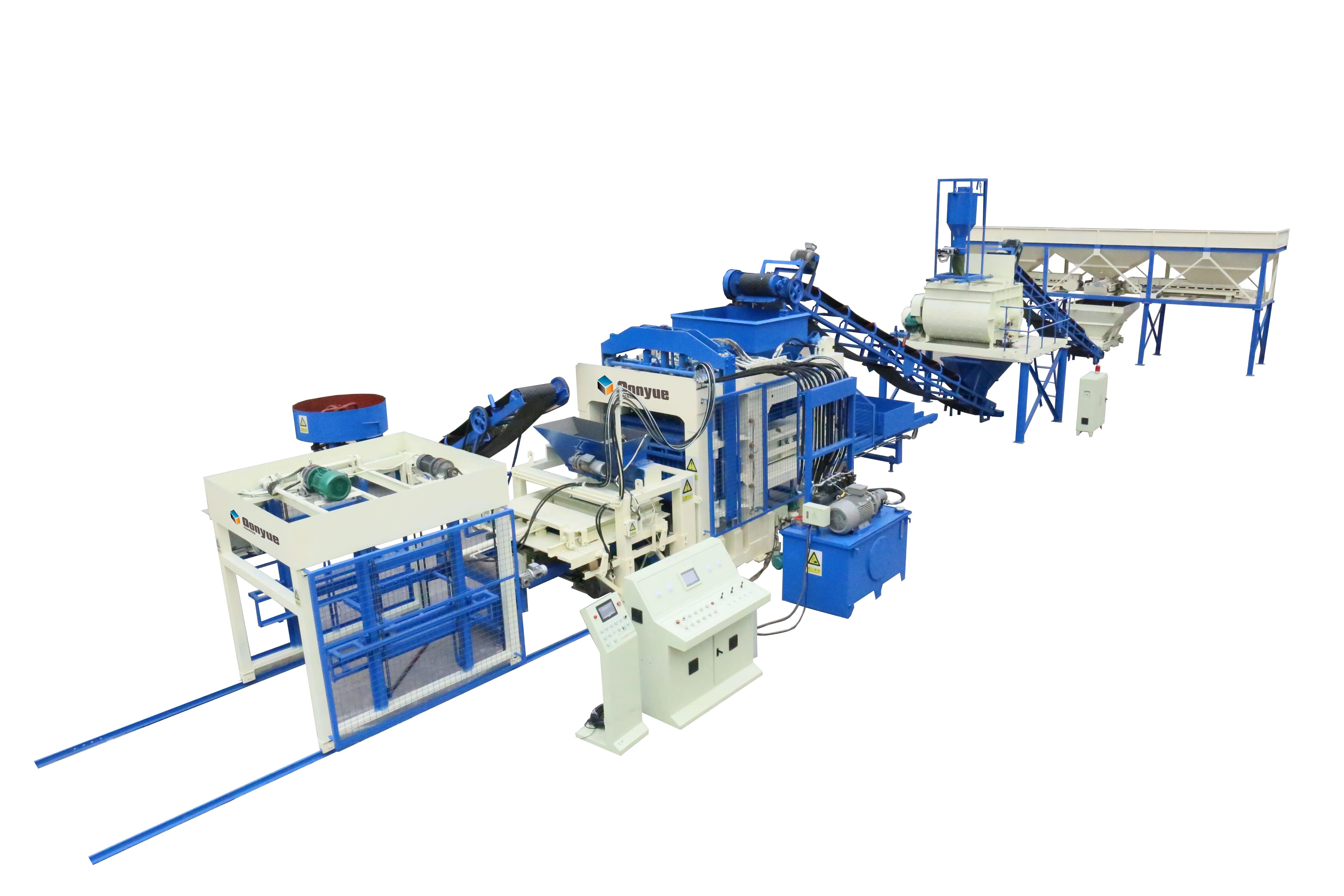 automatic block making machine QT 12-15 cement brick making machine price