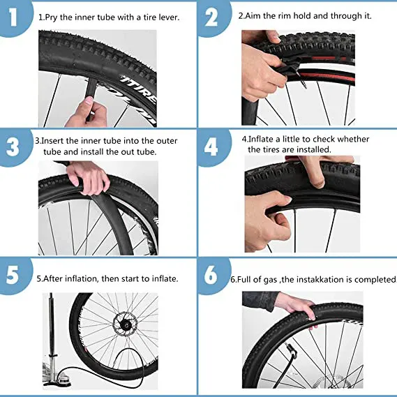 Full Size 14*2.125/2.4 Custom Bike Tyre Tube for Super Light Bicycle Tires