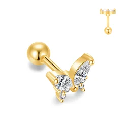 christmas gold korean stud halloween stainless steel statement hoop pearl fashion fine jewelry earrings women pouch set 2022