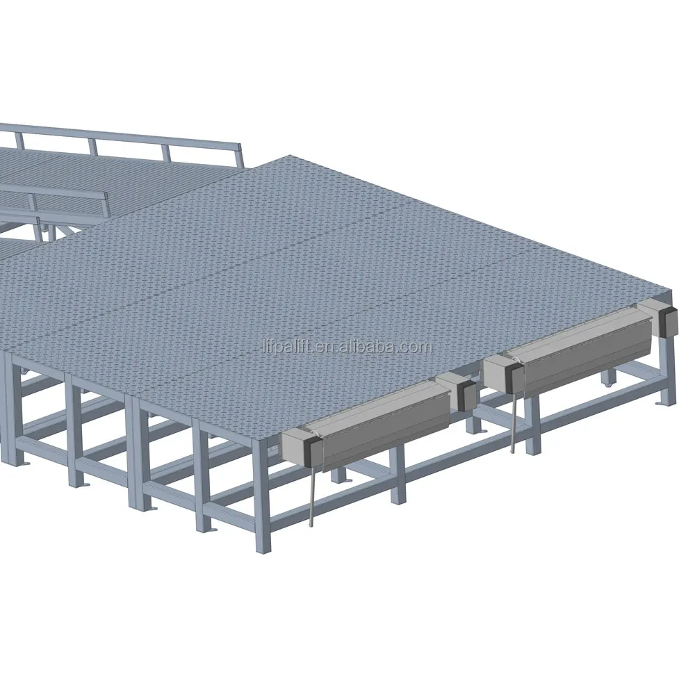 6000kg Manual Mechanical Edge of Dock Leveler