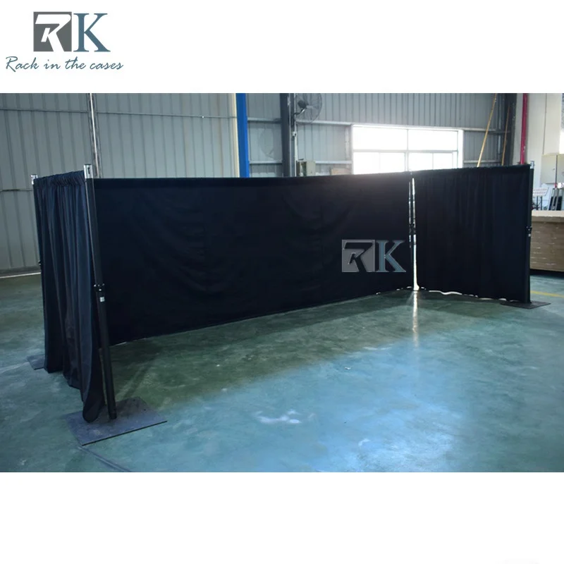 Aluminum alloy backdrop for DJ controls stable pipe drape kits sale