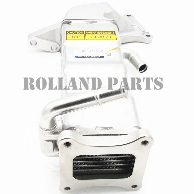 8-98025248-5 8980252485 Genuine auto parts Exhaust 700P 4HK1 Exhaust Gas Recirculation Cooler Assembly  Pipe Cooler Assy EGR