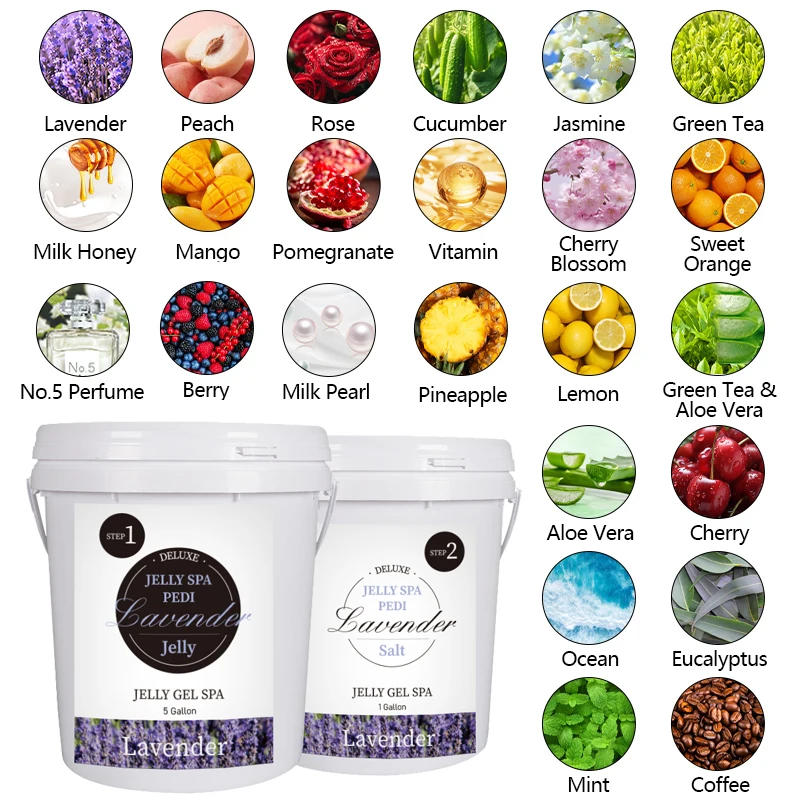 5 Gallon Cucumber Foot Peeling Skin Care Jelly Pedicure Kit Foot Scrub Soak Herbal Spa Pedicur Products Pedicure Kit