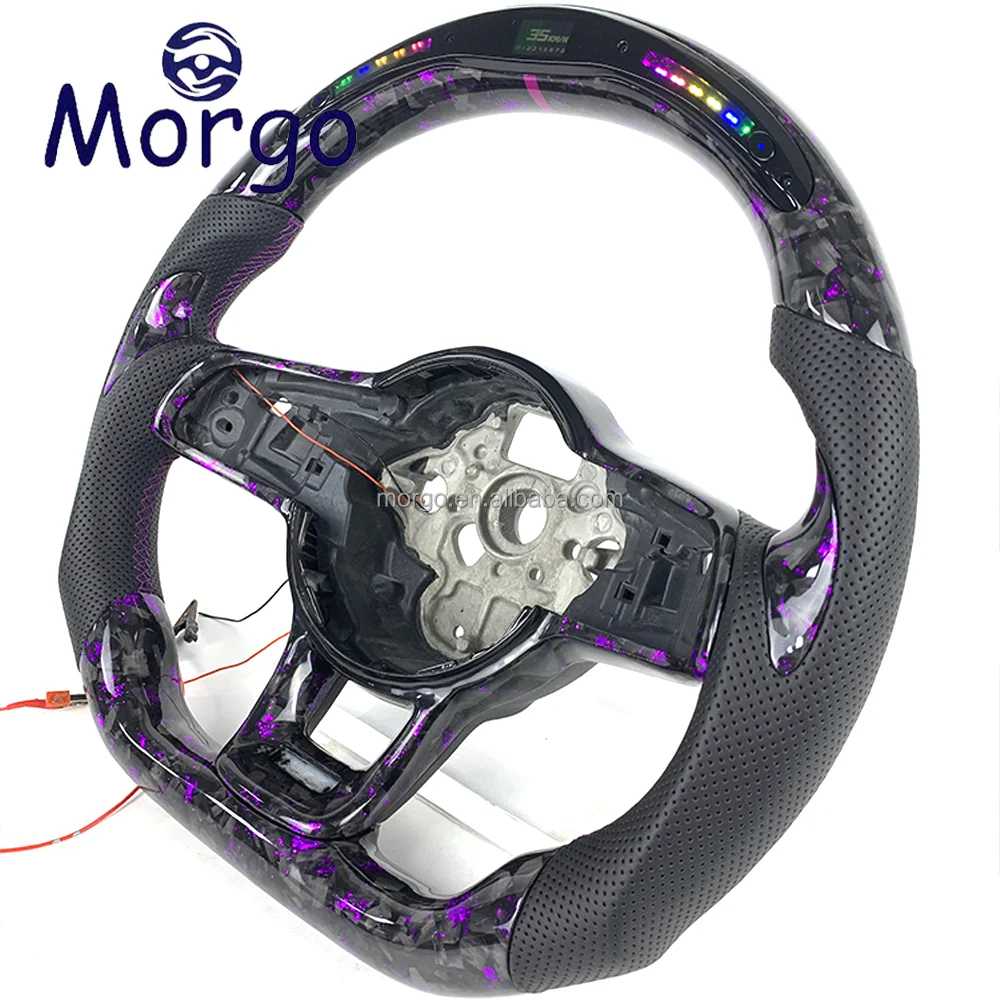 Car accessories for Golf MK7/7.5 GTI R Volkswagen car model customized carbon fiber steering wheel 2013 2014 2015 2016 2017-2020