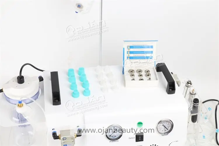 2023 4 in 1 Oxygen jet Water Peeling Oxygen Microdermabrasion Diamond Machine / H2O2 Oxygen Aqua Facial Jet Peel Machine