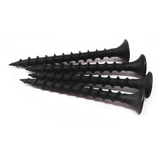Tornillo Volcanita CRS Drywall Screw De Yeso Zinc De Madera Black Phosphate or Zinc Plated Drywall Screw