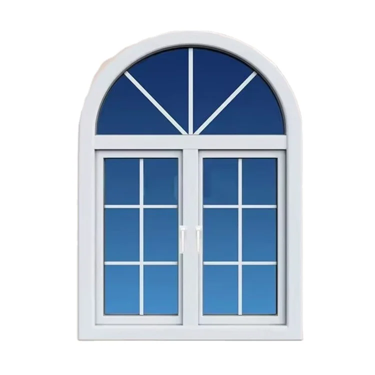 PVC sliding window grill design Windows in Central and South America UPVC double glazed sliding windows