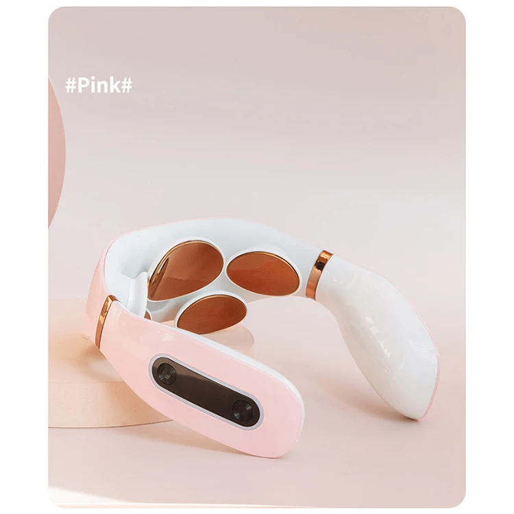 Factory Wholesale Household LCD Smart Voice Neck Massager Portable Shiatsu Neck Back Massager Device